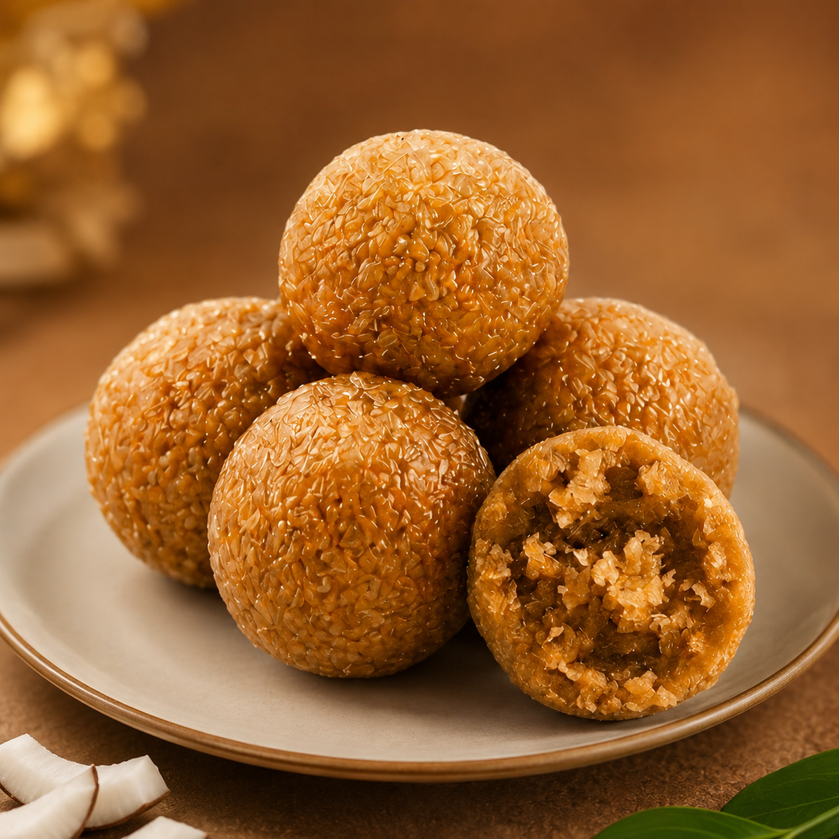 Mor IndiaZ Traditional Coconut Naru (1 Pack 200gm)